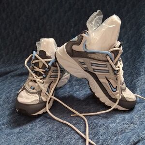 Nike Gray and Blue Sneakers